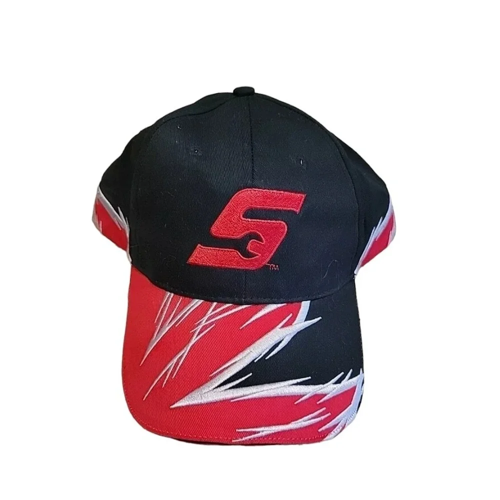 Snap On Tools Barbed Wire Embroidered Baseball Hat Cap NWOT